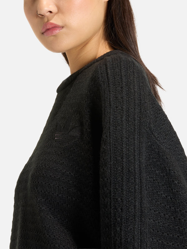 ADIDAS ORIGINALS - KAZAK - Knit Sweater - Black - shopi go'da!.