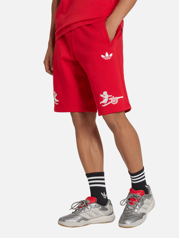 ADIDAS ORIGINALS - ŞORT - Arsenal FC x Places+Faces Short - Better Scarlet - shopi go'da!.