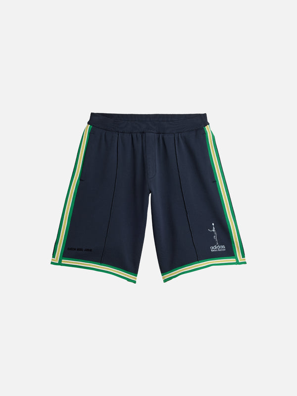 ADIDAS ORIGINALS - ŞORT - Wales Bonner x adidas Knit Short - Night Navy - shopi go'da!.