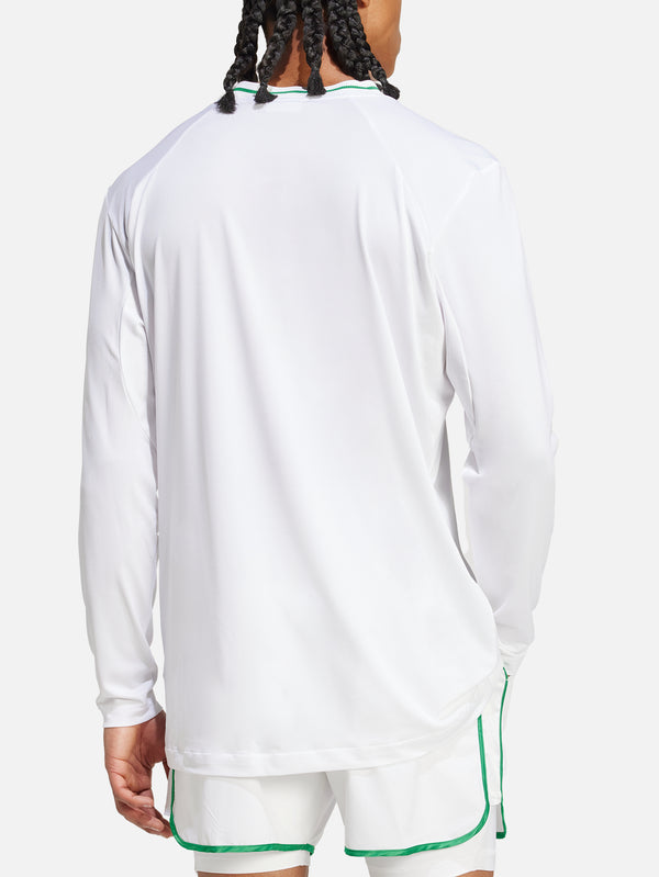 ADIDAS ORIGINALS - T-SHIRT - Tennis Pro Climacool LS T-Sihrt - White - shopi go'da!.