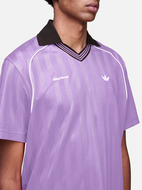 ADIDAS ORIGINALS - T-SHIRT - Wales Bonner x adidas Football Tee - Light Purple - shopi go'da!.