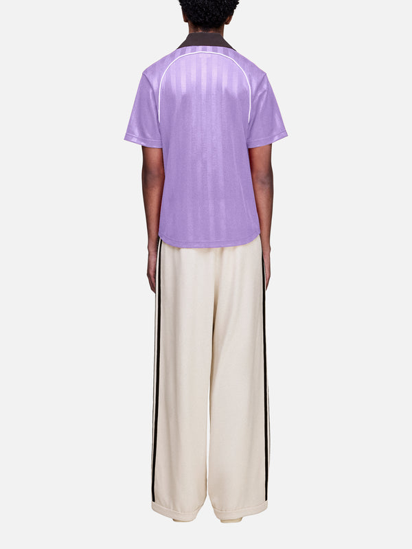 ADIDAS ORIGINALS - T-SHIRT - Wales Bonner x adidas Football Tee - Light Purple - shopi go'da!.