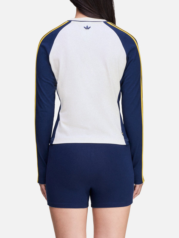 ADIDAS ORIGINALS - T-SHIRT - Miaou x adidas Top - Core White - shopi go'da!.