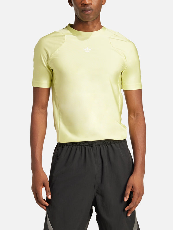 ADIDAS ORIGINALS - T-SHIRT - Fashion Cutline Tee - Yellow - shopi go'da!.