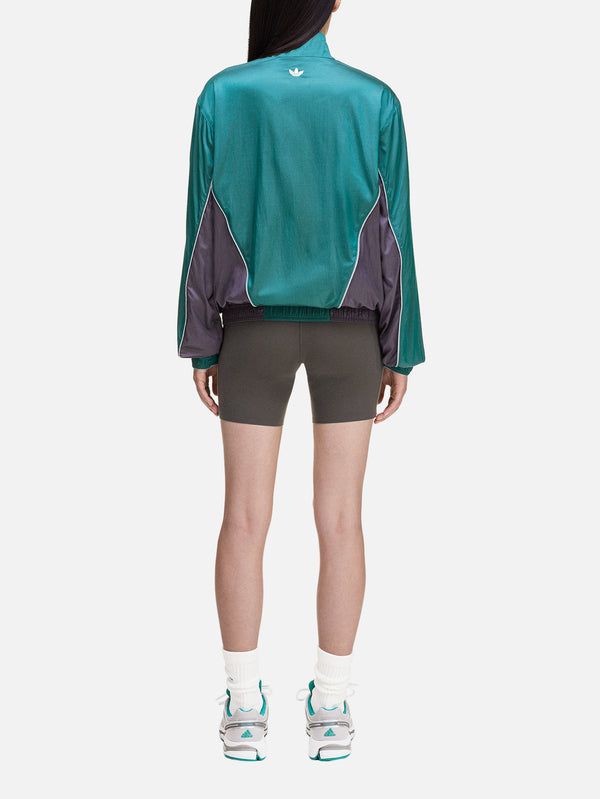 ADIDAS ORIGINALS - YAĞMURLUK - Sporty & Rich x adidas Windbreaker - Wild Pine - shopi go'da!.
