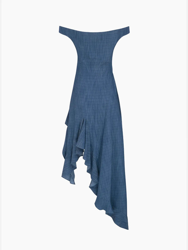 MI MAGIC LOVE Adore Blue Dress – mavi, önden görünüm