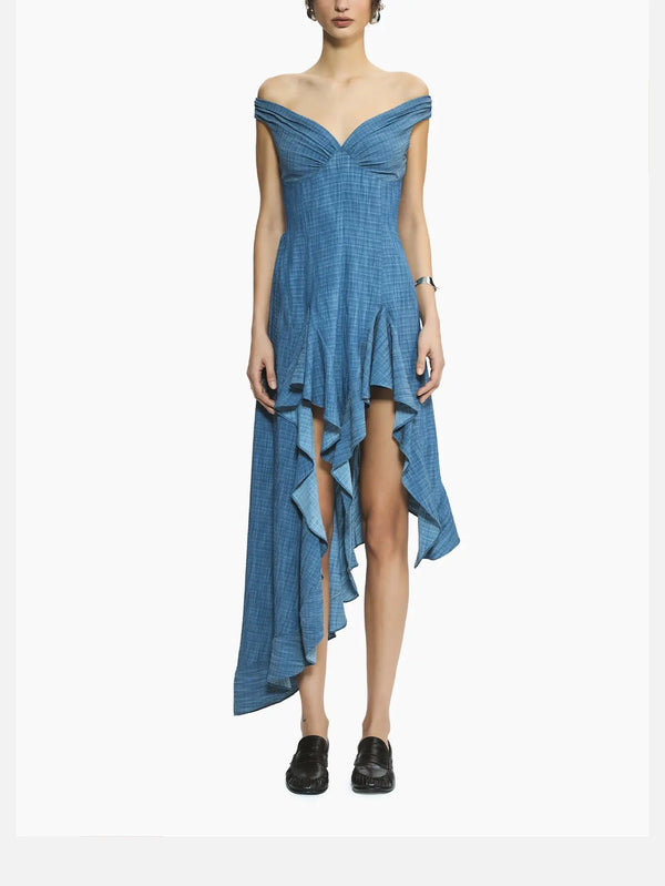 MI MAGIC LOVE Adore Blue Dress – mavi, önden görünüm