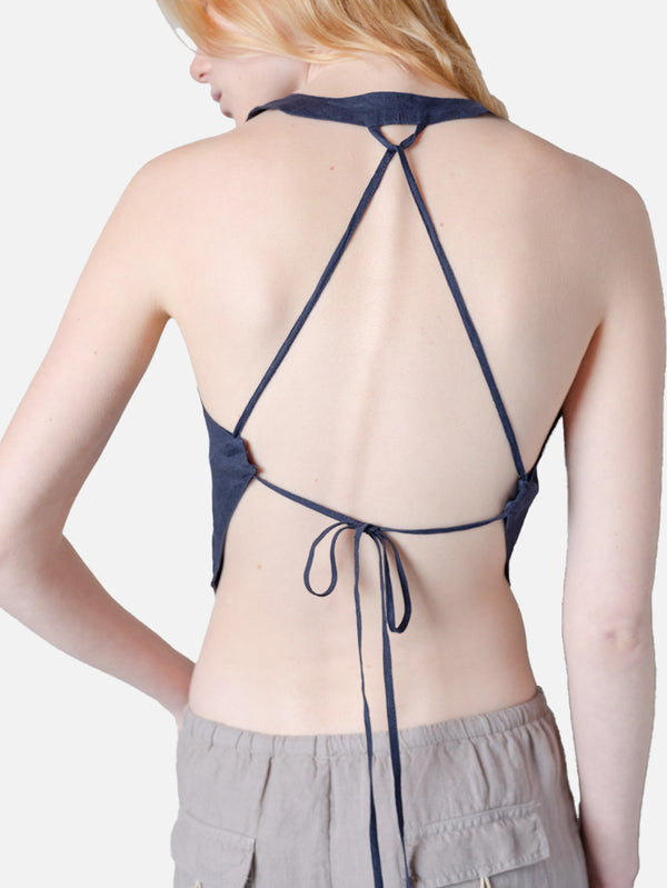 ANEMOIA - ATLET - Minuit Top - Navy - shopi go'da!.