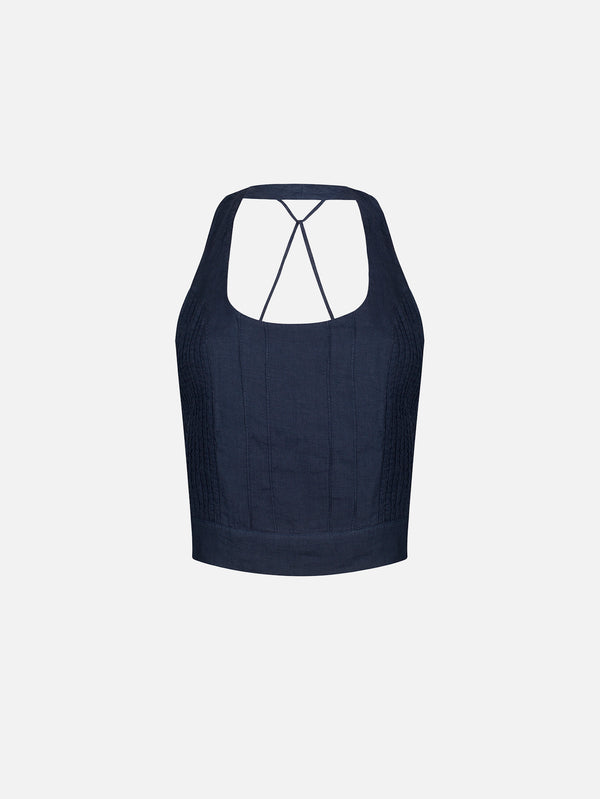 ANEMOIA - ATLET - Minuit Top - Navy - shopi go'da!.