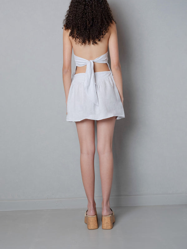 ANEMOIA - ELBİSE - Leonie Dress - Light Grey - shopi go'da!.