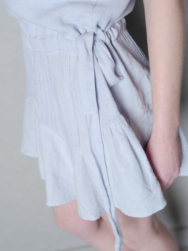 ANEMOIA - ELBİSE - Azuree Dress - Sky Blue - shopi go'da!.