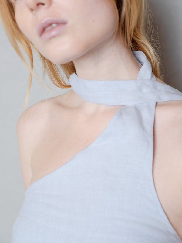 ANEMOIA - ELBİSE - Azuree Dress - Sky Blue - shopi go'da!.