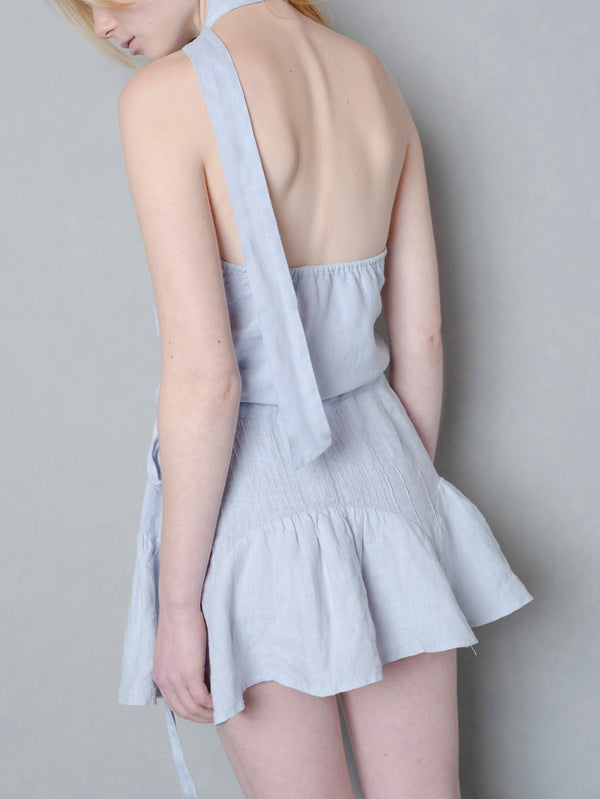ANEMOIA - ELBİSE - Azuree Dress - Sky Blue - shopi go'da!.