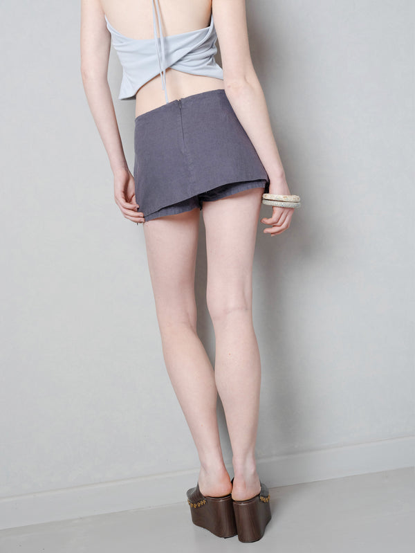 ANEMOIA - ETEK - Lucia Skirt - Dark Grey - shopi go'da!.