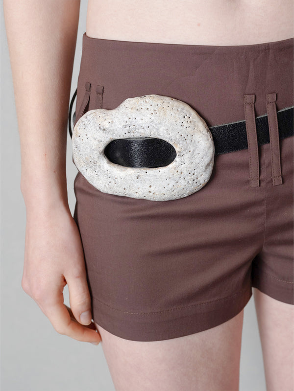 ANEMOIA - KEMER - Pierre Belt - Black - shopi go'da!.