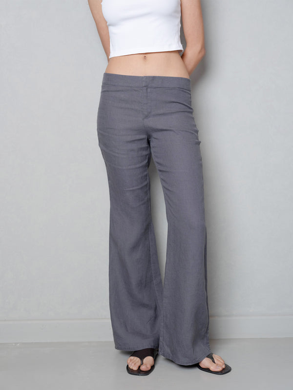 ANEMOIA - PANTOLON - Gaia Pants - Dark Grey - shopi go'da!.