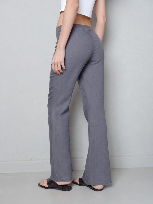 ANEMOIA - PANTOLON - Gaia Pants - Dark Grey - shopi go'da!.