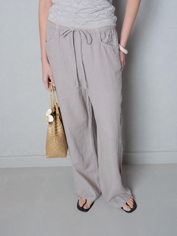 ANEMOIA - PANTOLON - Isla Pants - Grey - shopi go'da!.