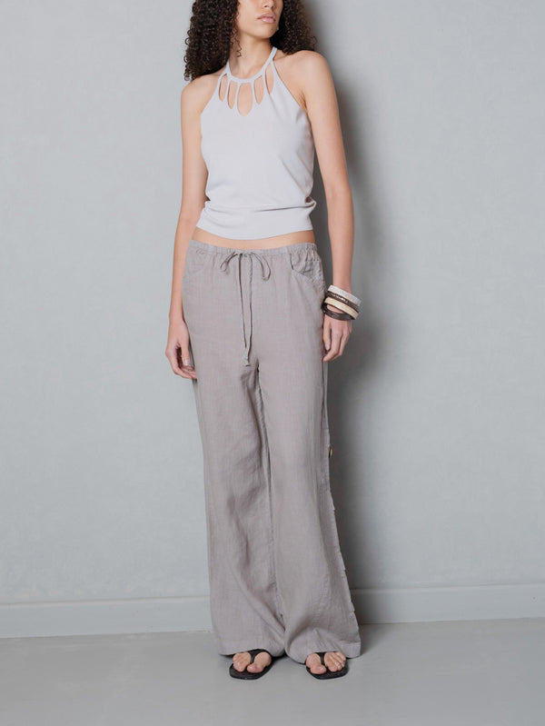 ANEMOIA - PANTOLON - Isla Pants - Grey - shopi go'da!.