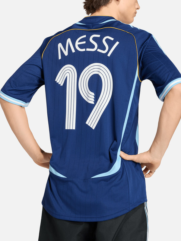 Argentina Away Jersey 2006 Messi - Dark Blue