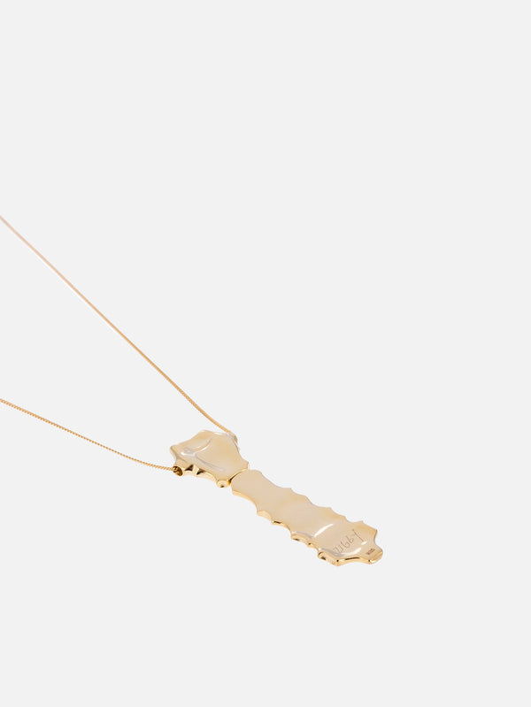 ATELIER ZIGGY - KOLYE - Sternum Big - Gold - shopi go'da!.