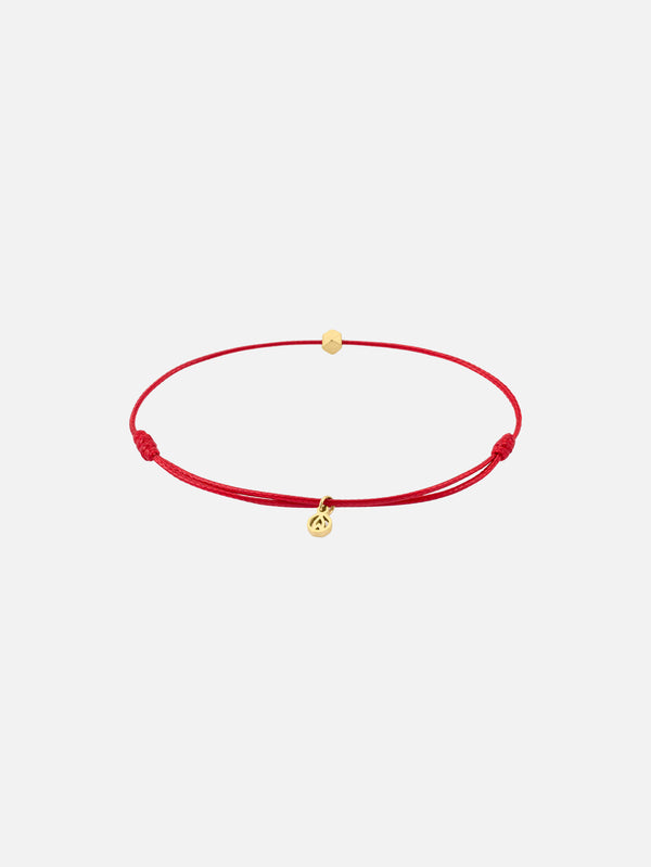 ATOLYEWOLF - BİLEKLİK - Red Chance Bracelet in Gold - shopi go'da!.
