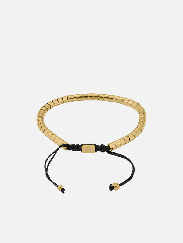 ATOLYEWOLF - BİLEKLİK - Rolo Hematite Bracelet in Gold - shopi go'da!.