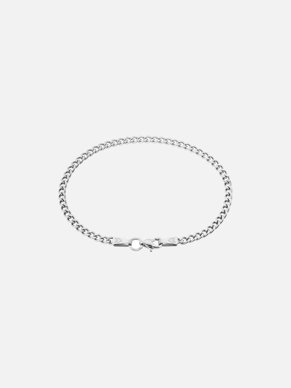 ATOLYEWOLF - BİLEKLİK - Curb Bracelet in Silver - shopi go'da!.