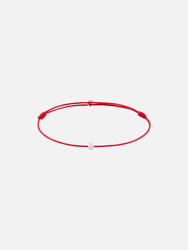 ATOLYEWOLF - BİLEKLİK - Red Chance Bracelet in Silver - shopi go'da!.