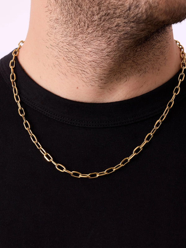 ATOLYEWOLF - KOLYE - Forsa Chain Necklace in Gold - shopi go'da!.
