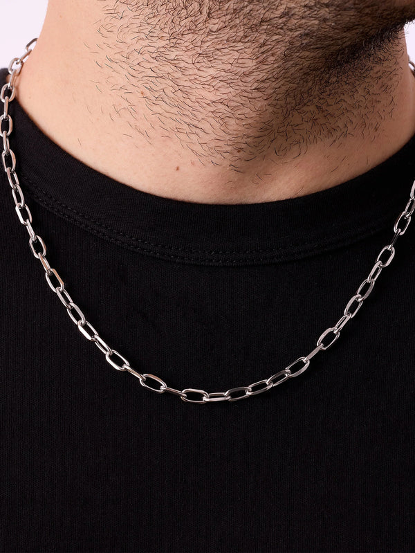 ATOLYEWOLF - KOLYE - Forsa Chain Necklace in Silver - shopi go'da!.
