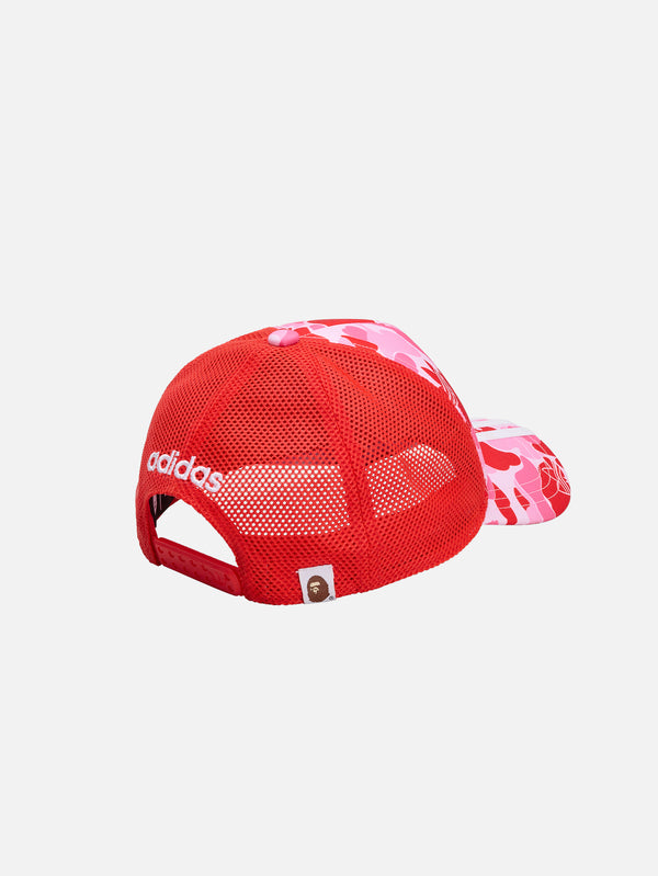 ADIDAS ORIGINALS, BAPE x adidas Trucker Cap - Clear Pink, ŞAPKA, shopi go'da!