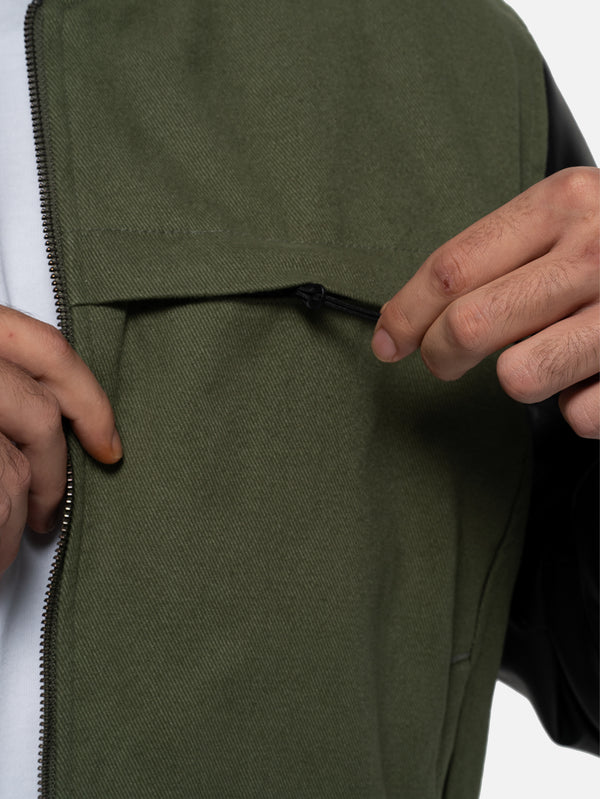 BETWEEN SIDES - CEKET - Bomber Jacket - Khaki - shopi go'da!.
