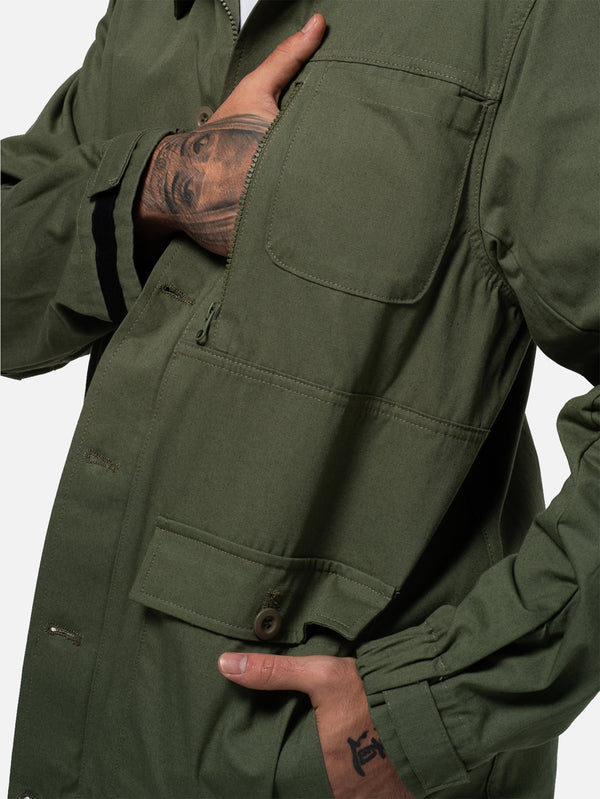 BETWEEN SIDES - CEKET - Overshirt - Khaki - shopi go'da!.