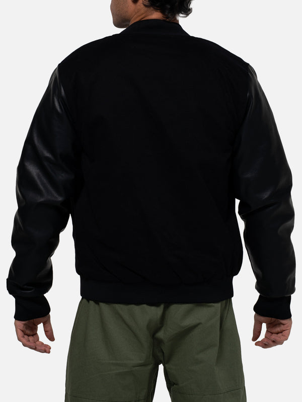 BETWEEN SIDES - CEKET - Bomber Jacket - Black - shopi go'da!.