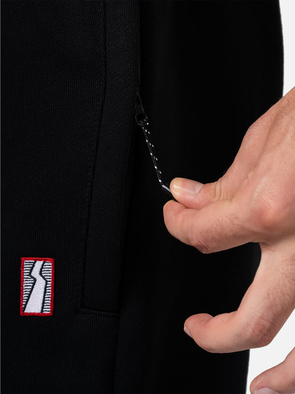 BETWEEN SIDES - EŞOFMAN ALTI - Sweatpant - Black - shopi go'da!.