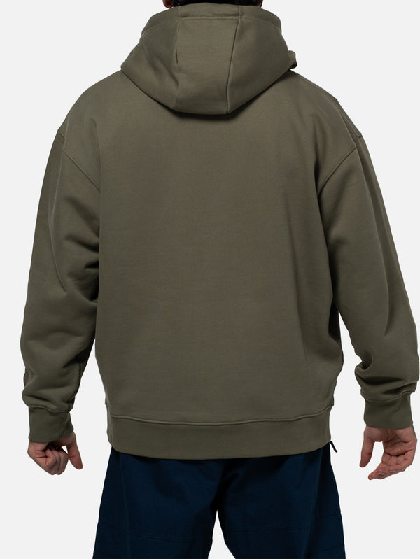 BETWEEN SIDES - SWEATSHIRT - Hoodie - Khaki - shopi go'da!.