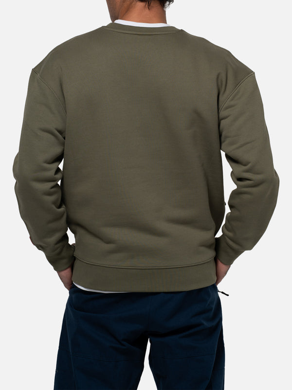 BETWEEN SIDES - SWEATSHIRT - Sweatshirt - Khaki - shopi go'da!.