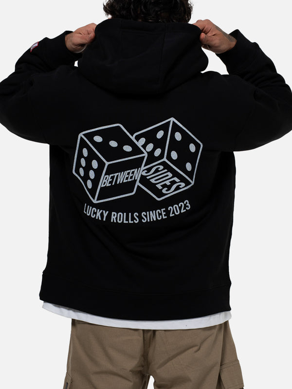 BETWEEN SIDES - SWEATSHIRT - GH-Dices Sweatshirt - Black - shopi go'da!.