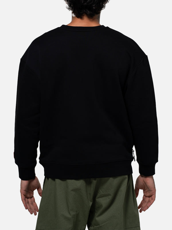 BETWEEN SIDES - SWEATSHIRT - Sweatshirt - Black - shopi go'da!.