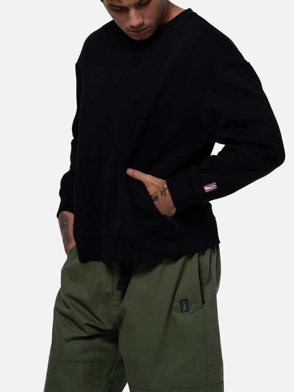 BETWEEN SIDES - SWEATSHIRT - Sweatshirt - Black - shopi go'da!.