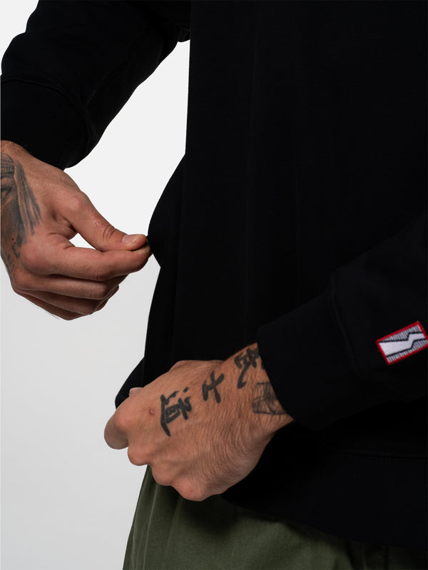 BETWEEN SIDES - SWEATSHIRT - Sweatshirt - Black - shopi go'da!.