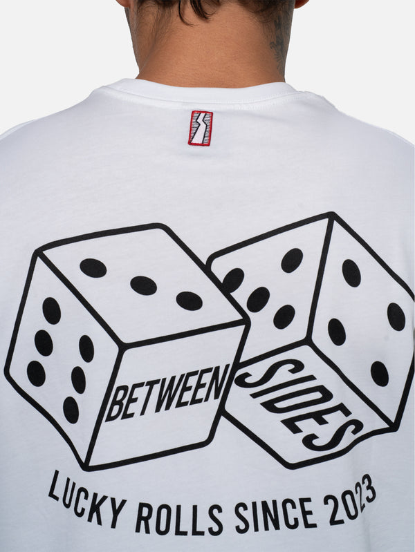 BETWEEN SIDES - T-SHIRT - GT-Dices T-Shirt - White - shopi go'da!.