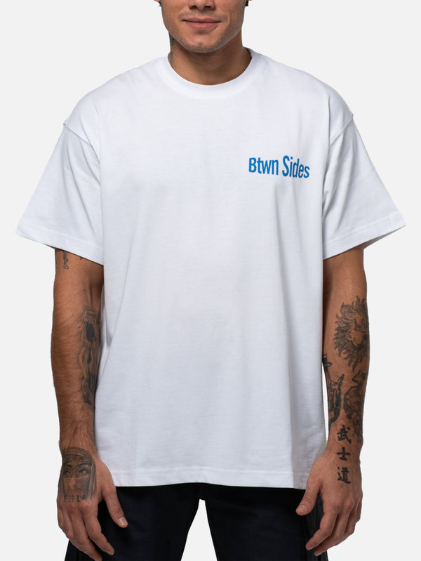 BETWEEN SIDES - T-SHIRT - GT-Label T-Shirt - White - shopi go'da!.