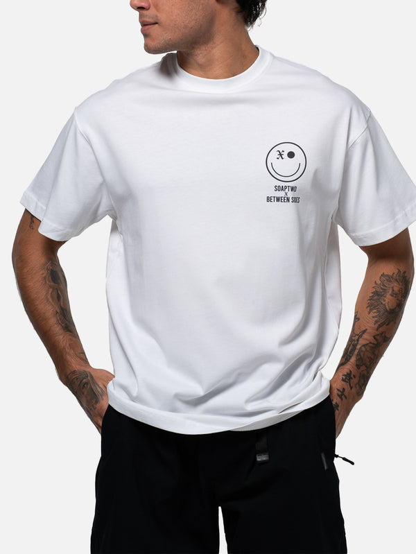 BETWEEN SIDES - T-SHIRT - GT-Punches - White - shopi go'da!.