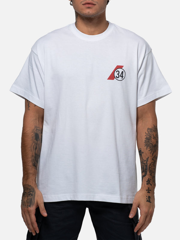 BETWEEN SIDES - T-SHIRT - GT-Team34 T-Shirt - White - shopi go'da!.