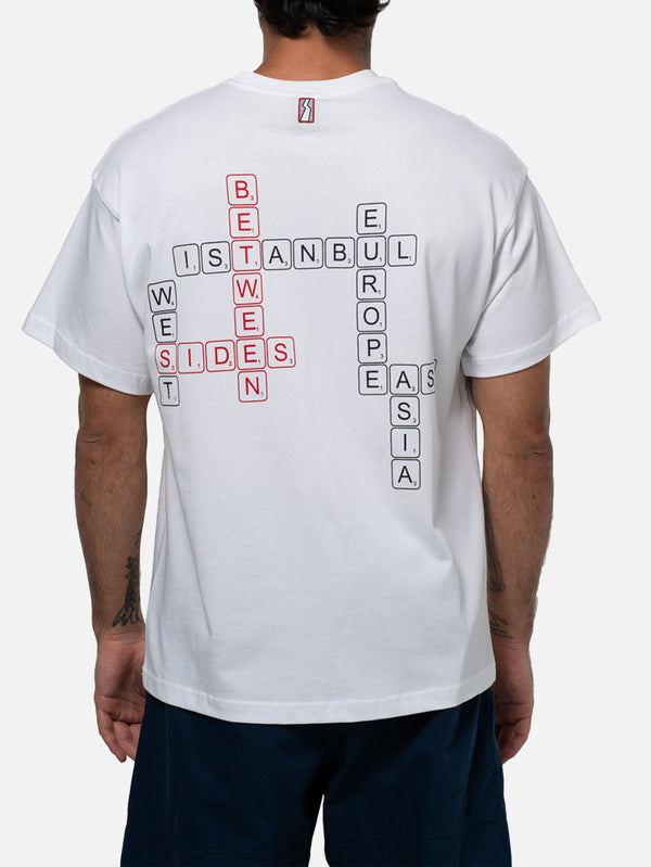 BETWEEN SIDES - T-SHIRT - GT-Words T-Shirt - White - shopi go'da!.