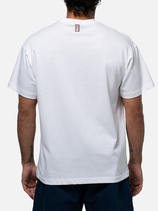 BETWEEN SIDES - T-SHIRT - T-Shirt - White - shopi go'da!.