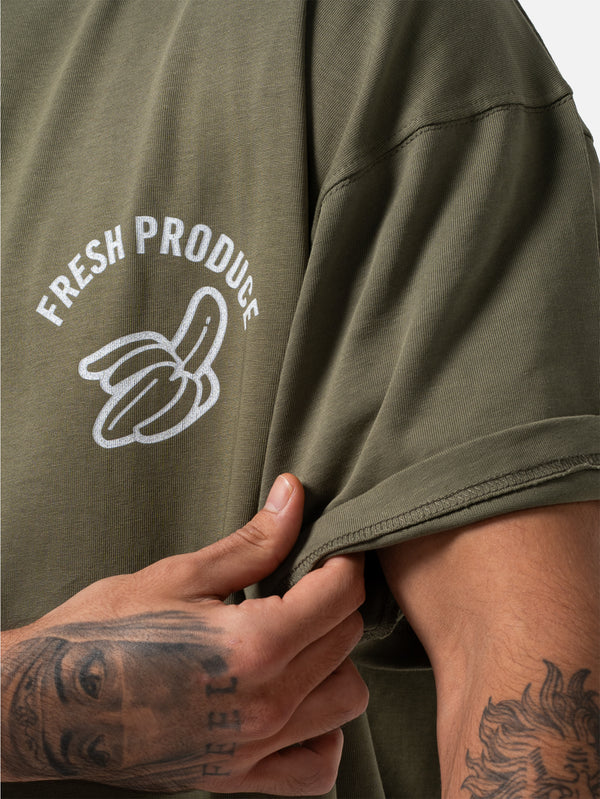 BETWEEN SIDES - T-SHIRT - GT-Banana - Khaki - shopi go'da!.