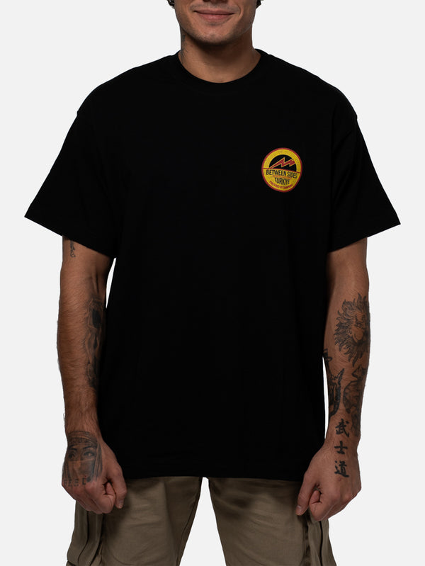 BETWEEN SIDES - T-SHIRT - GT-Champ T-Shirt - Black - shopi go'da!.